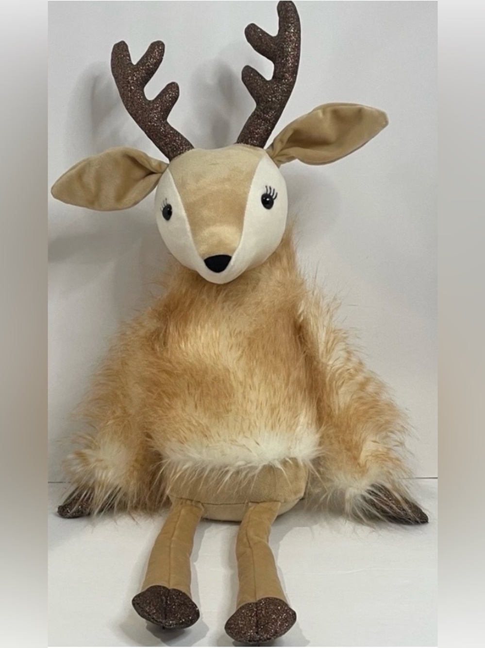 Jellycat London Large Tawny Reindeer 24“ Plush Retired Rare Stuffed Animal
